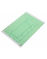 Kleber Dichtung für Akkudeckel von Samsung Galaxy A3 (2016) A310F Smartphone, GH81-13601A