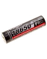 3,6V Kraftmax 18650 Pro, PCB Schutzschaltung, Micro-USB Ladeanschluss, 3400mAh