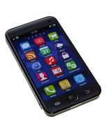 Metalldose im Smartphone Handy-Design mit 30g Edel-Schokolade gefüllt von Confiserie Heidel, witzige Geschenkidee