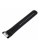 Original Samsung Gear Fit 2 Pro (SM-R365) Uhrenarmband Gr. L schwarz, GH98-41539A, Verstellgurt, Lochriemen