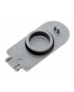 Original Panasonic Wassertank-Klappdeckel, Wasserbehälter-Deckel mit Dichtungsring (O-Ring) für Panasonic DentaCare EW 1411 mobile, elektrische Munddusche, Reisemunddusche, Ersatzteil Teilenummer EW1411WSCHW