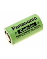 Panasonic Cadnica N-1200SCK VL Ni-Cd Akku SUB-C Industriezelle, Zyklenfest, Flattop, 1,2V, 1200mAh