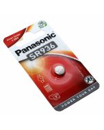 Panasonic SR936 Knopfzelle Batterie Silberoxid für Uhren u.a.,SR45, AG9, 625, 394A, 1,55V, 70mAh