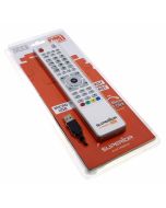 Superior Freedom 4 in 1 Micro-USB Universal Fernbedienung für TV, SAT, DTT, DVD, Bluray, VCR, HDD, Hi-Fi und Projektoren (Beamer) in Farbe weiß, Artikelnummer SUPTUW003