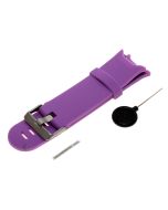 Alternatives Ersatz Uhren Armband (Watch band) für Garmin Approach S3 GPS Smartwatch, Fitnesstracker in der Farbe lila