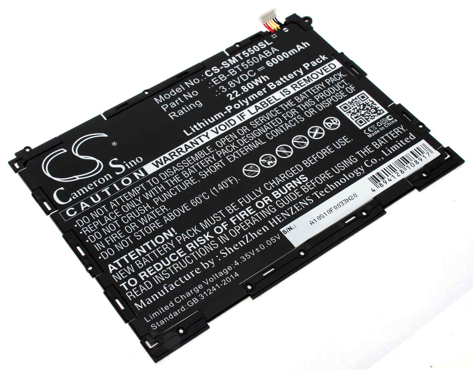 3,8V Akku für Samsung Galaxy Tab A 9.7 T550 P350 6000mAh ersetzt EBBT550ABA eBay