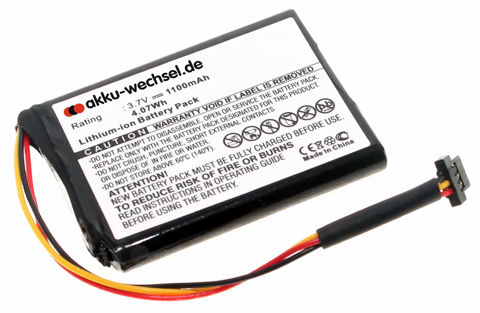 Batterie GPS Tomtom Vhbw 1200mAh - Compatible One XL30 XL340 Europe Traffic