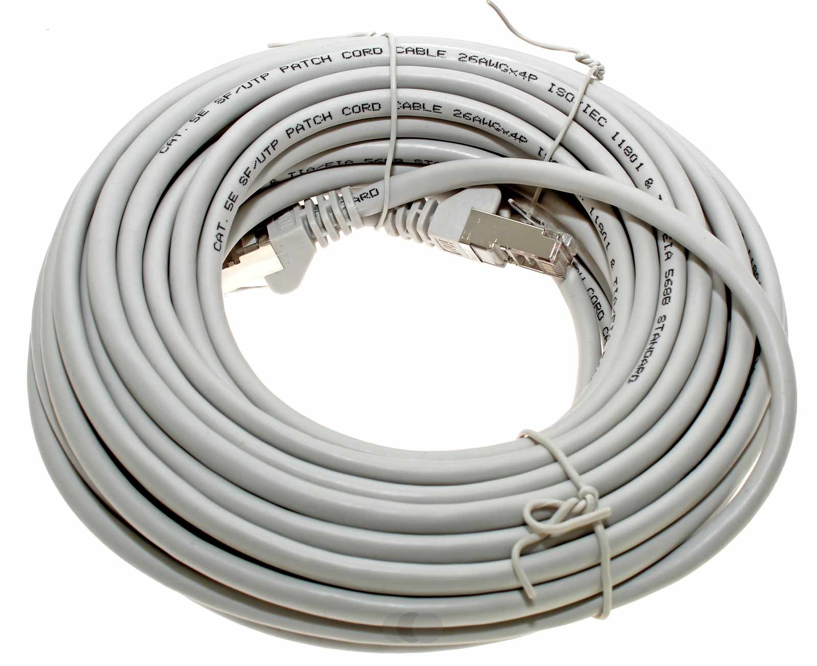 10m Netzwerkkabel Patchkabel mit Rastnasenschutz, Paarfolge nach EIA/TIA 568B, Gigabit (10/100/1000 Mbit) Netzwerk geeignet