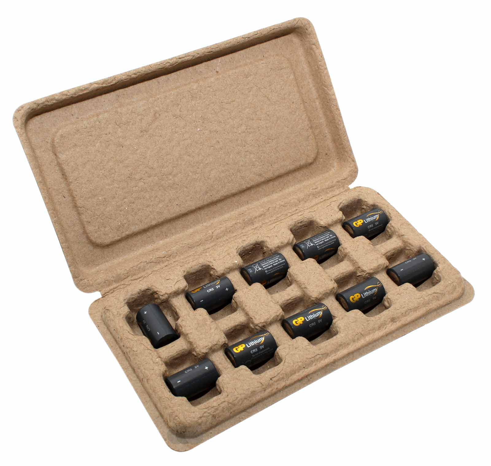 10x GP CR2 Lithium Spezial Foto Batterie, wie CR17355, KCR2, 5046LC, 3V, 750mAh
