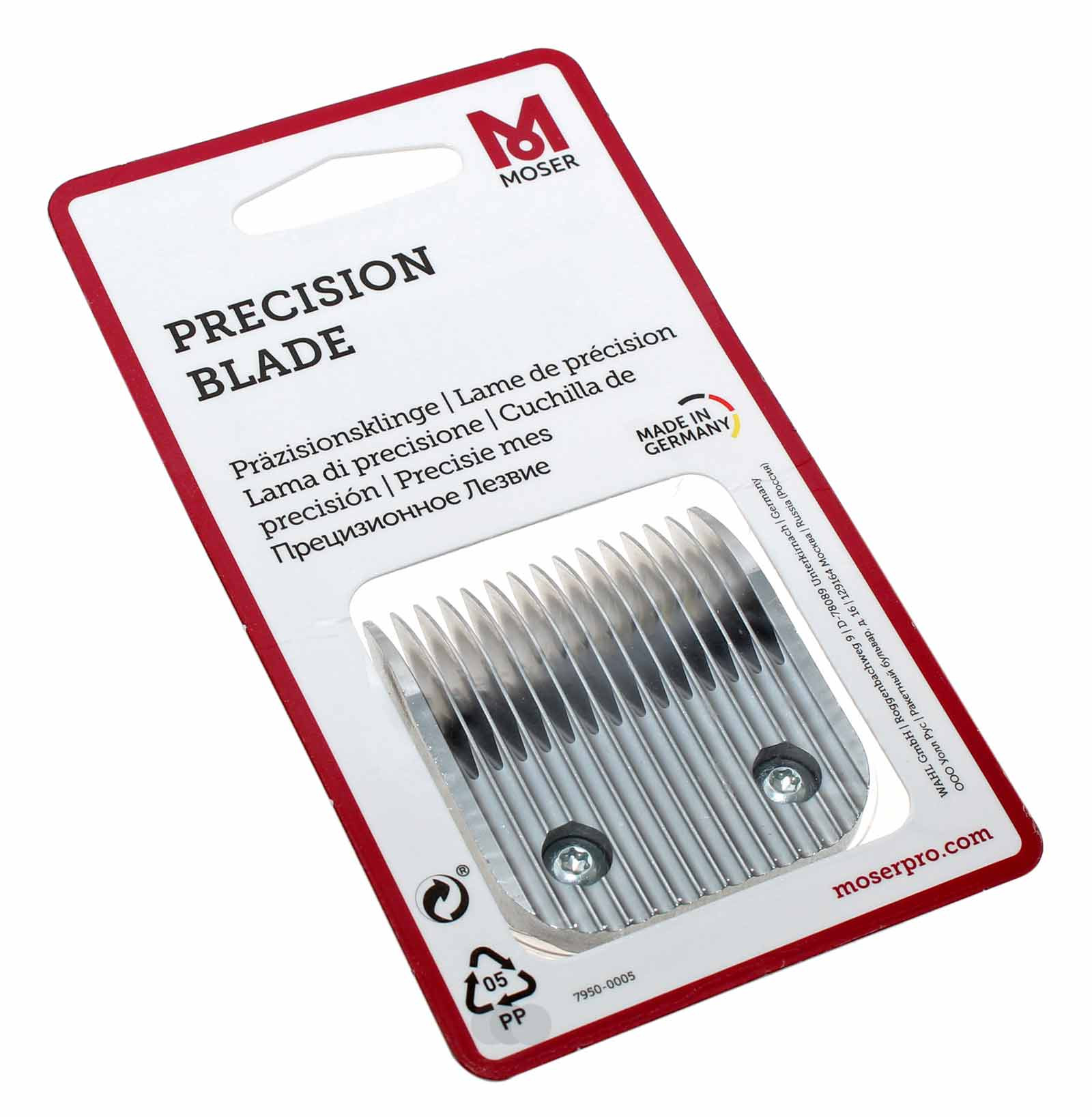 Moser 1225-5880 ProfiLine 9mm Schneidsatz für max45 und max50, Typ 1245, 1247, 1248, 1250, 1260, 1261, 1262 Schermaschine 