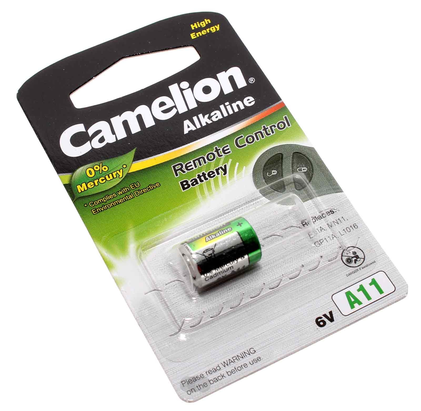 6V Camelion A11 Alkaline Remote Control Fernbedienung Batterie 38mAh