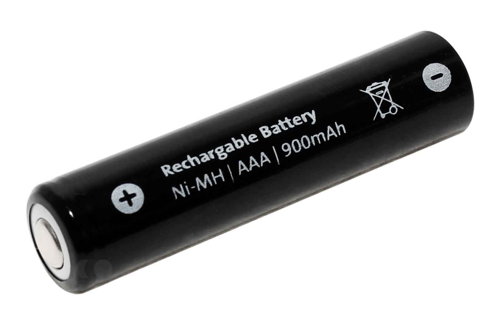 1,2 Volt Flattop Nickel-Metall Hydrid AAA Industriezellen Akku Zelle mit 900mAh Kapazität