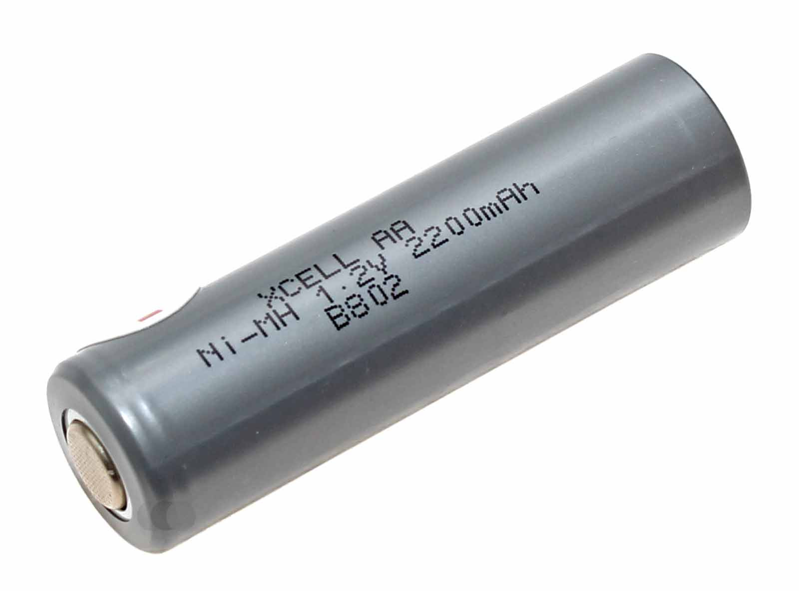 1,2V Flattop NiMH Mignon AA Akku 2200mAh Industriezelle