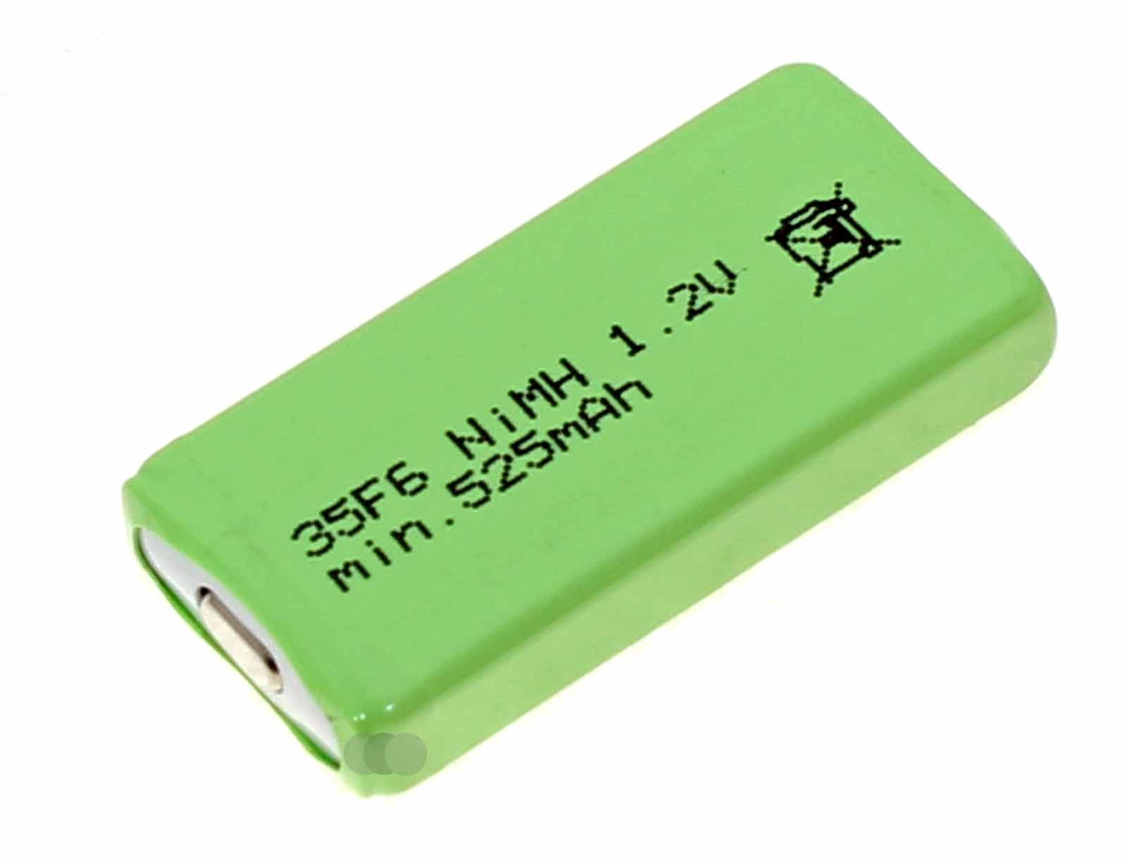 1,2V Mexcel HF600-3/5F NiMH Spezial-Akku, Prismatisch, 525mAh, H-35F6