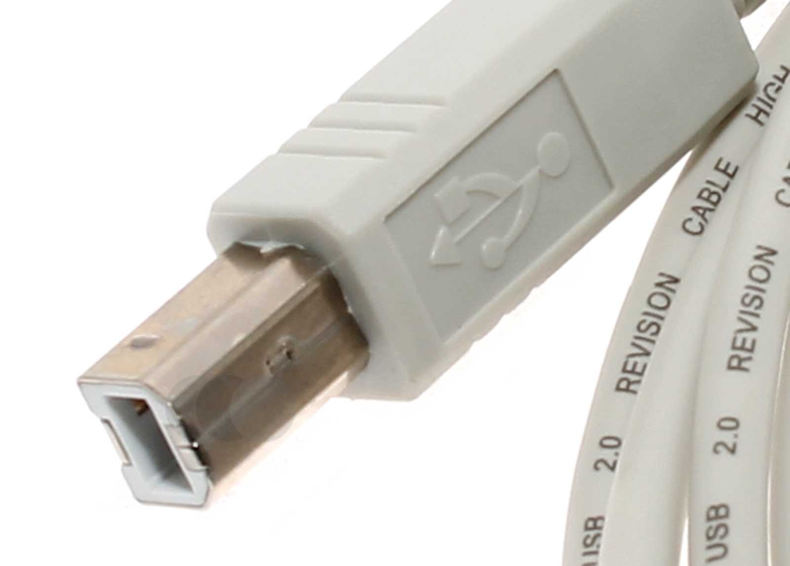 1,8m USB 2.0 Kabel Stecker Typ A auf Stecker Typ B, Drucker