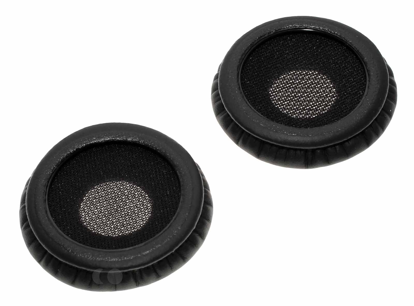 1 Paar original Ohradapter Ohrpolster für Jabra Biz 2400 II Headset Kopfhörer, Kunstleder, schwarz, gross