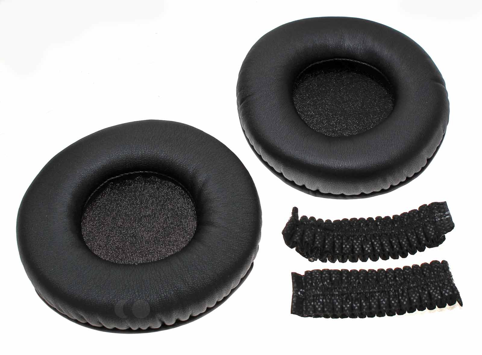 1 Paar Ohrpolster für Sennheiser HD 520, HD 530, HD 540, HD 560, ersetzt 040407, schwarz