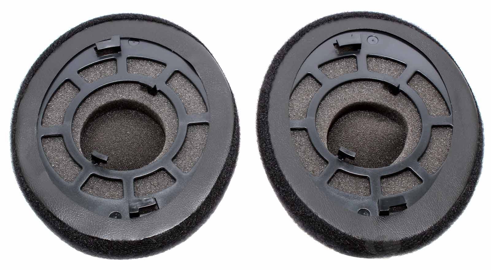 Original Sennheiser Ohrpolster, Ear Pads, Ersatzteil (1 Paar) aus Schaumstoff in schwarz mit Scheibe, Trägerplatte für Kopfhörer, geeignet für Sennheiser RS 100, RS 110, RS 110-II, RS 115, RS 117, RS 119, RS 119-II, RS 120, RS 120-II, HDR 120