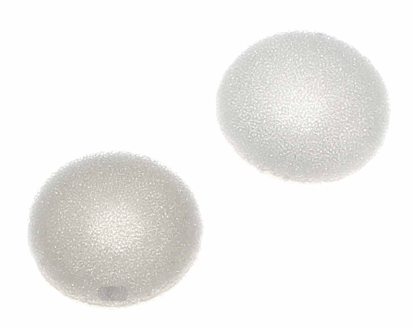 1 Paar Sennheiser 523880 Ohradapter, Ohrpolster Schaumstoff für MX 360, MX 365, MX 460, MX 760 Kopfhörer, hellgrau