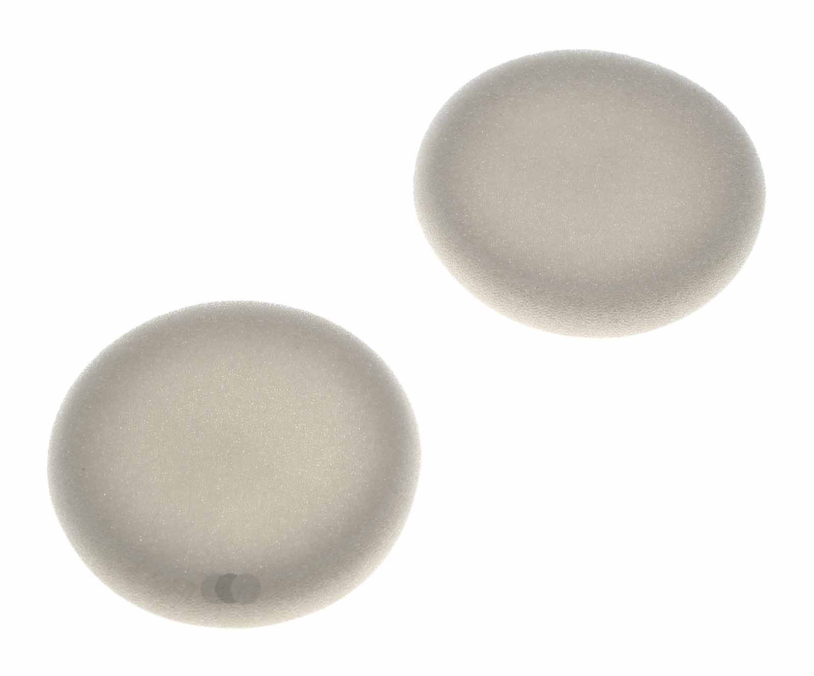 1 Paar Sennheiser OP - PX 100 w Ohrpolster Schaumstoff für PX 100 / PX 100-II Kopfhörer, weiss / hellgrau, 514073