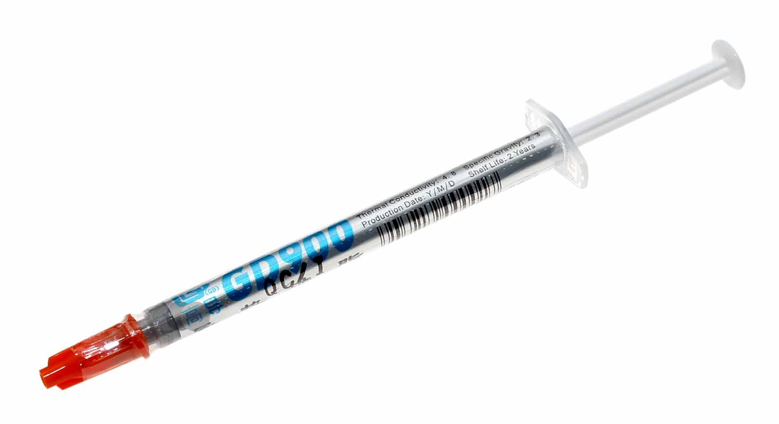 1g GD900 Wärmeleitpaste in Spritze | 4,8 W/mK | grau | CPU Kühler Lüfter