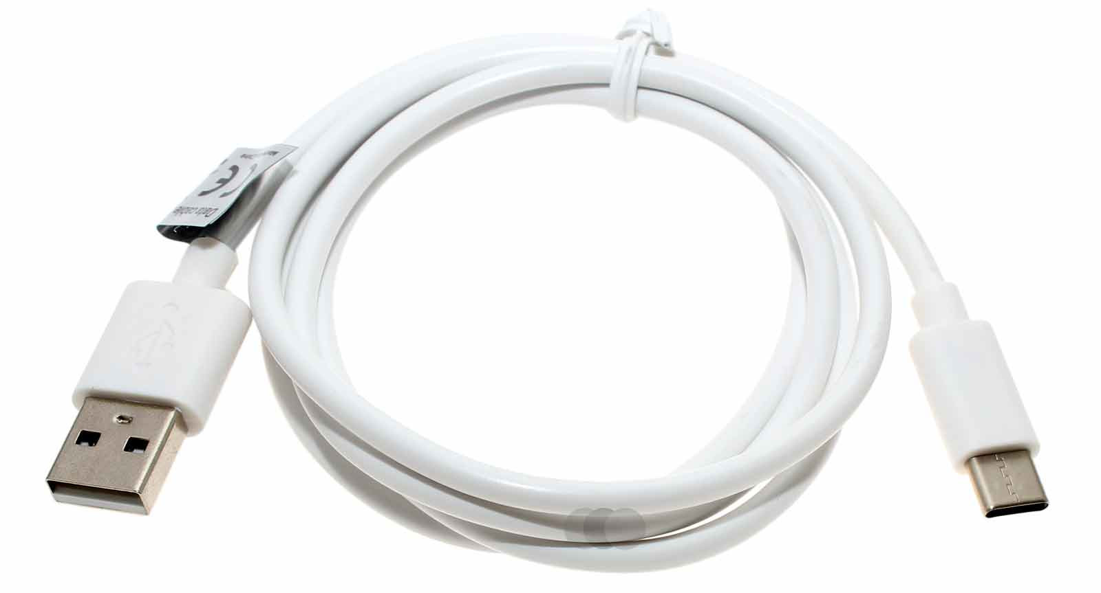 1 Meter langes Ladekabel, Datenkabel mit USB Type C (USB-C) Stecker auf USB 2.0 Typ- A Stecker, für Smartphone, Handy, Tablet u.a.