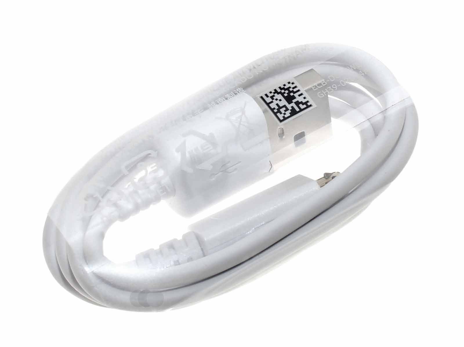 1m Samsung Daten- Ladekabel USB-A Stecker auf Micro-USB Stecker, GH39-02004A, ECB-DU68WE