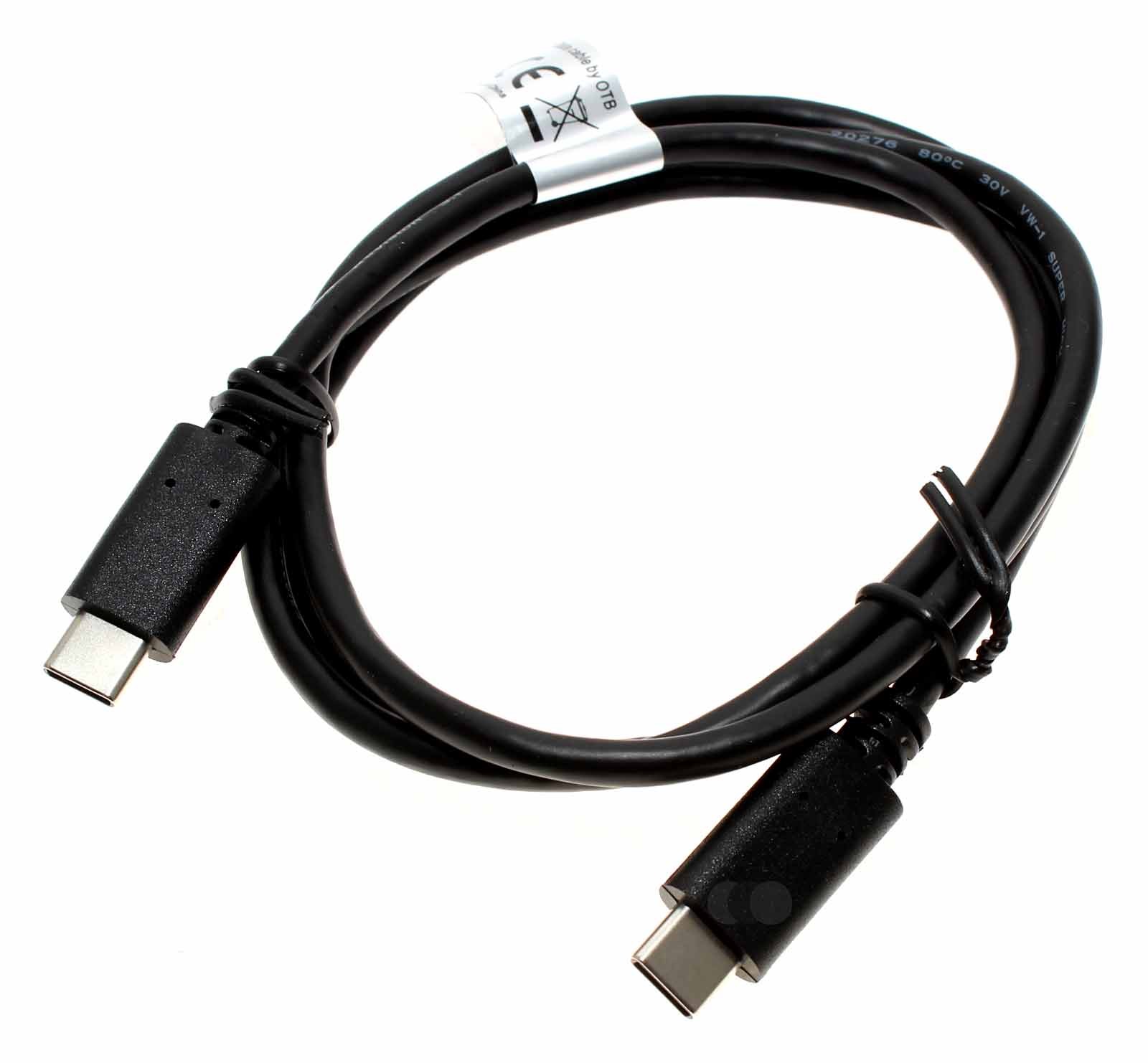1m USB 3.0 Lade- Datenkabel, USB Type C 3.0 (USB-C) Stecker auf USB Type C 3.0 (USB-C) Stecker, USB-PD 60W