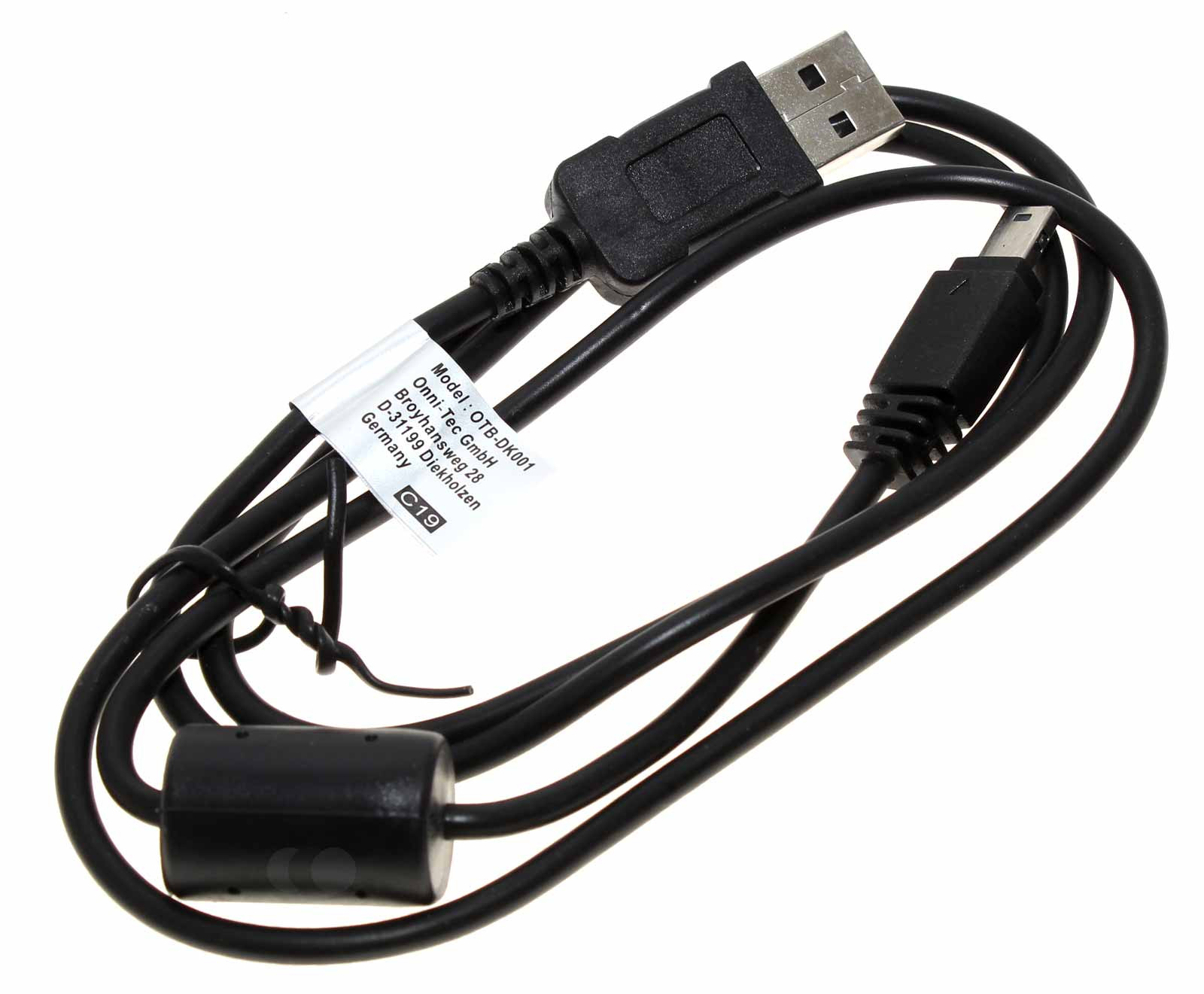 1m USB Datenkabel für Casio Exilim EX-F1 EX-FC100 EX-Z1 EX-ZR10 u.a. Digitalkameras, wie EMC-6 EMC-6U