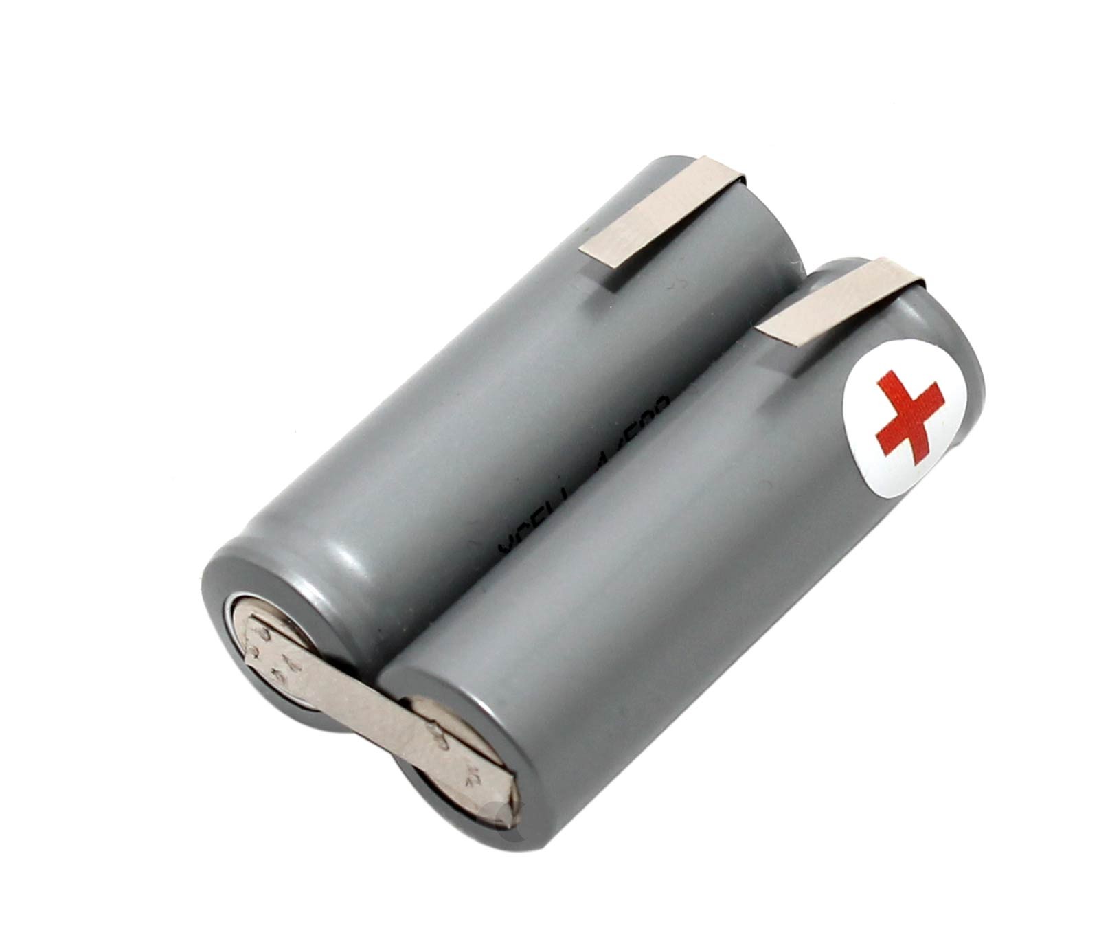 2,4 Volt NiMH Akku-Pack mit 1400mAh Kapazität für Philips Q One Rasierer