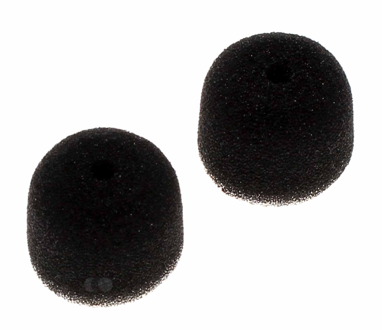 1 Paar Sennheiser 528125 Ohradapter, Ohrpolster für SET 830, 840, 900, RI 830, 900 u.a., schwarz