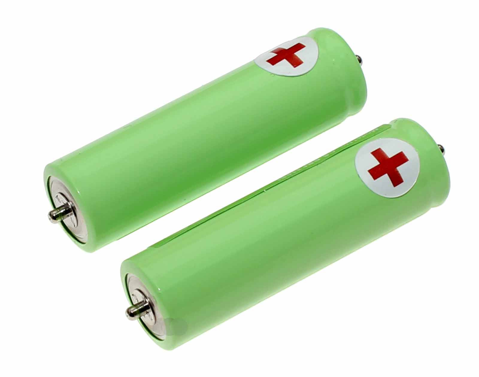 2x Akku für Panasonic ER160, ER1610, ER1611, ersetzt WER1411L2508, 1,2V, 2000mAh