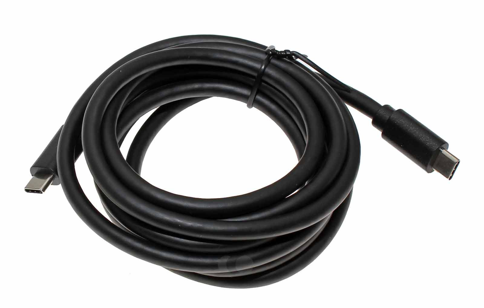 2m Datenkabel, Ladekabel USB-C 3.0 Stecker auf USB-C 3.0 Stecker USB-PD 60W, schwarz