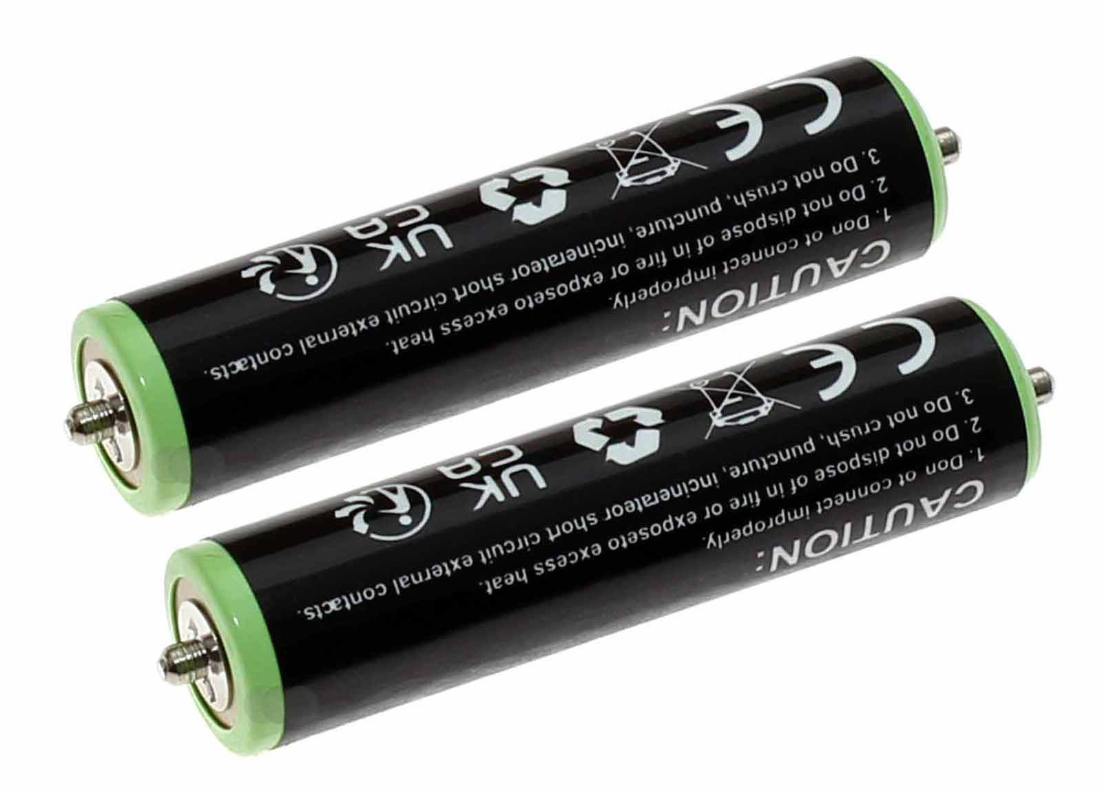 2x Akku für Braun Silk&Soft LS 5560, LS 5500 Ladyshaver Type 5328, ersetzt 67030922, 1,2V, 1000mAh
