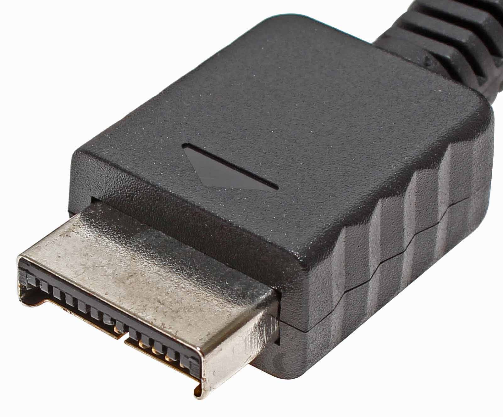 Smartfox 3-Cinch RCA AV-Kabel, Video und Audio Anschluss Kabel, für Sony PlayStation Spiele-Konsole