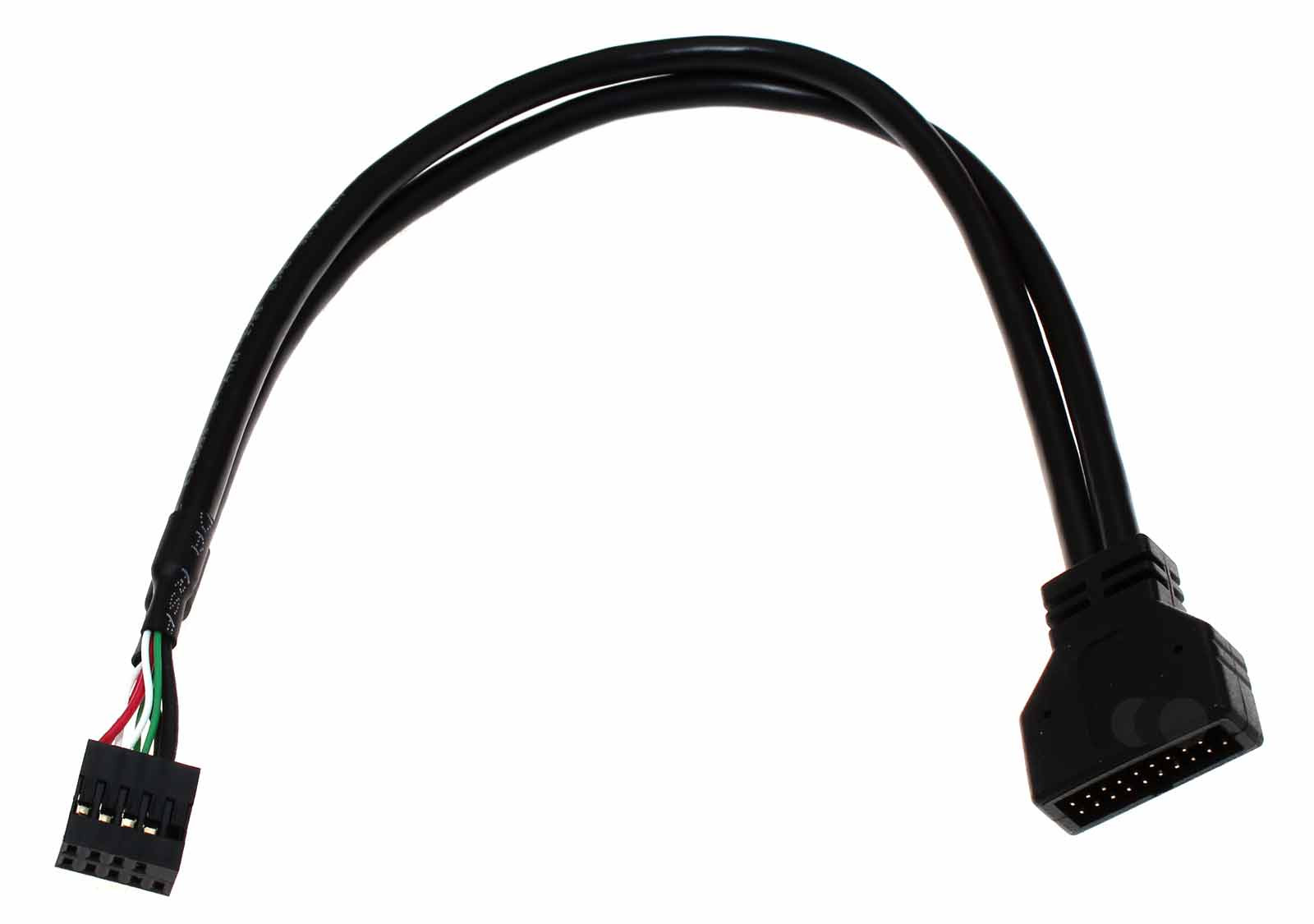 30 cm Delock Mainboard Kabel, USB 2.0 9 Pin Header Buchse auf USB 3.0 19 Pin Header Stecker, 83281