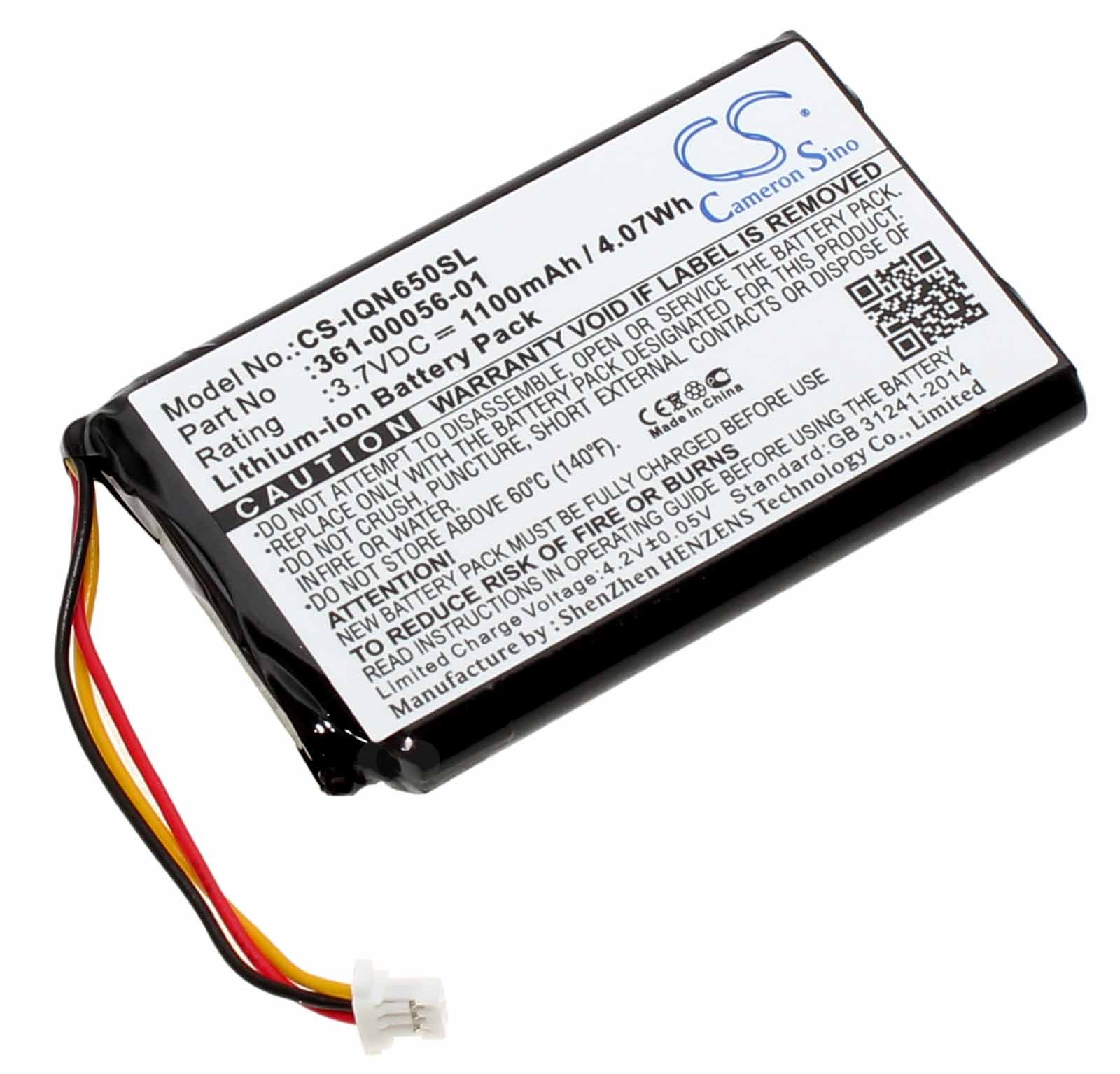 Nuvi 65LM Akku passend für den Garmin Nüvi 65 Nuvi 65LM 6 Akku 361-00056-01