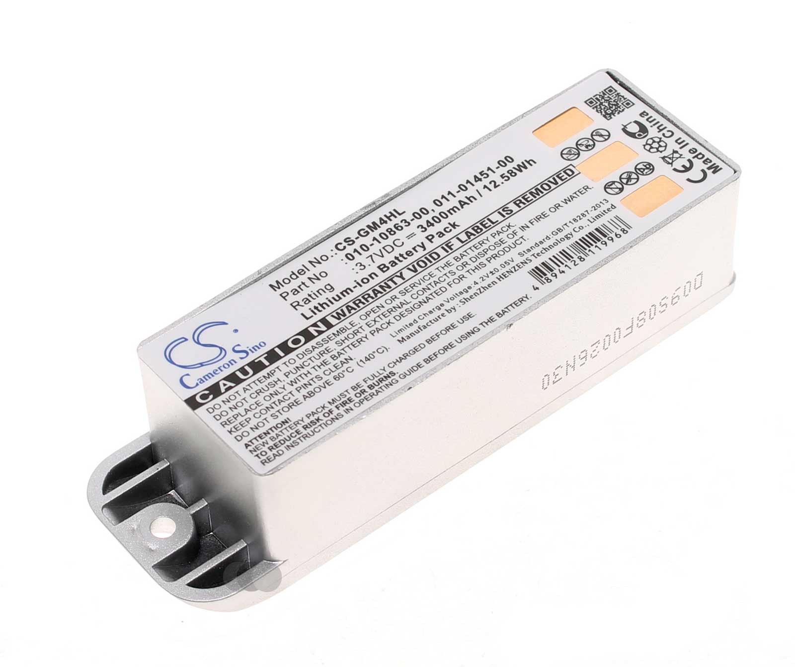 3400mAh Akku für Garmin Zumo 400 450 500 Deluxe 550 | 010-10863-00 011-01451-00 | Motorrad Navi