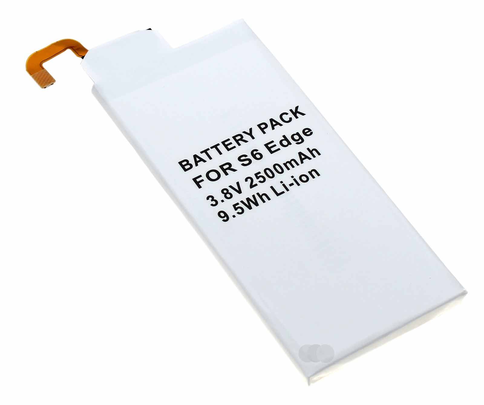 3,85V Akku für Samsung Galaxy S6 Edge SM-G925F, 2500mAh, ersetzt EB-BG925ABE