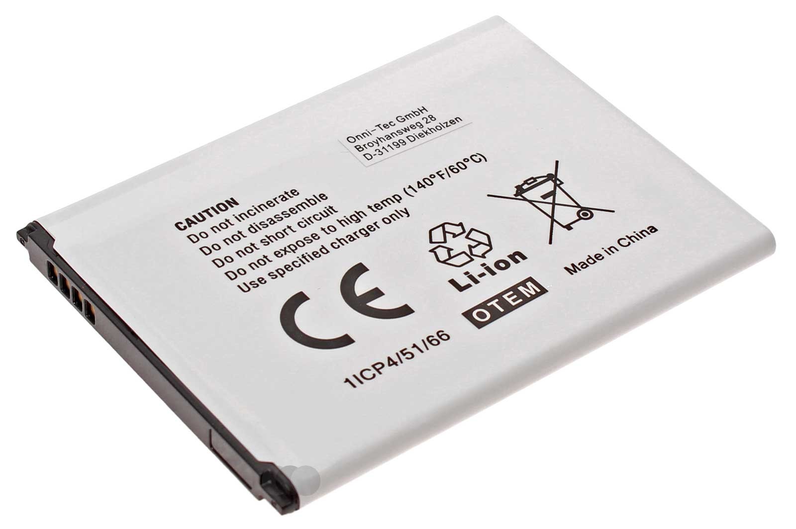 3,8V Akku für Samsung Galaxy S4 mini GT-I9195, Li-Ion, 1900mAh, wie EB-B500BEBECWW