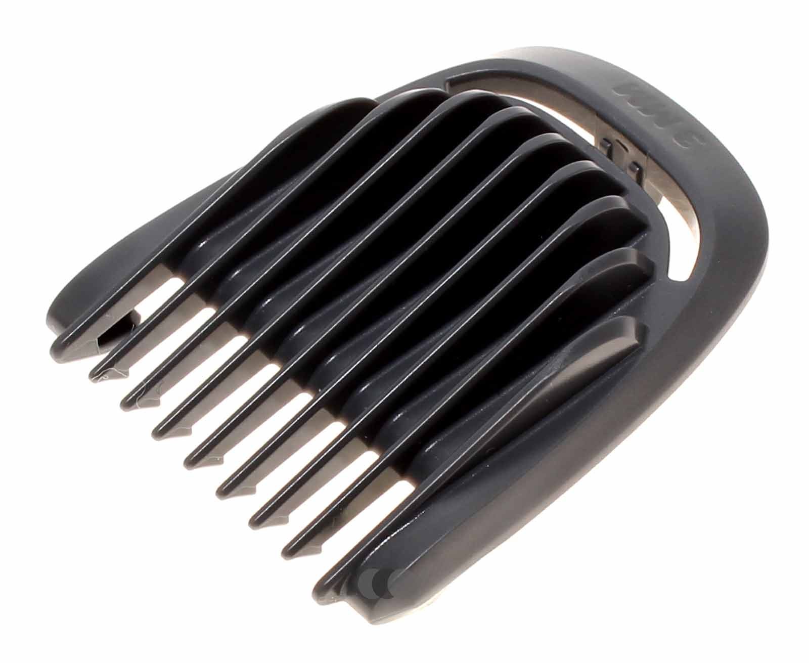 Original Philips Kammaufsatz 3mm für MG3710, MG5700, MG7750 u.a. Bart- Haarschneider, 422203632231, Aufsteckkamm