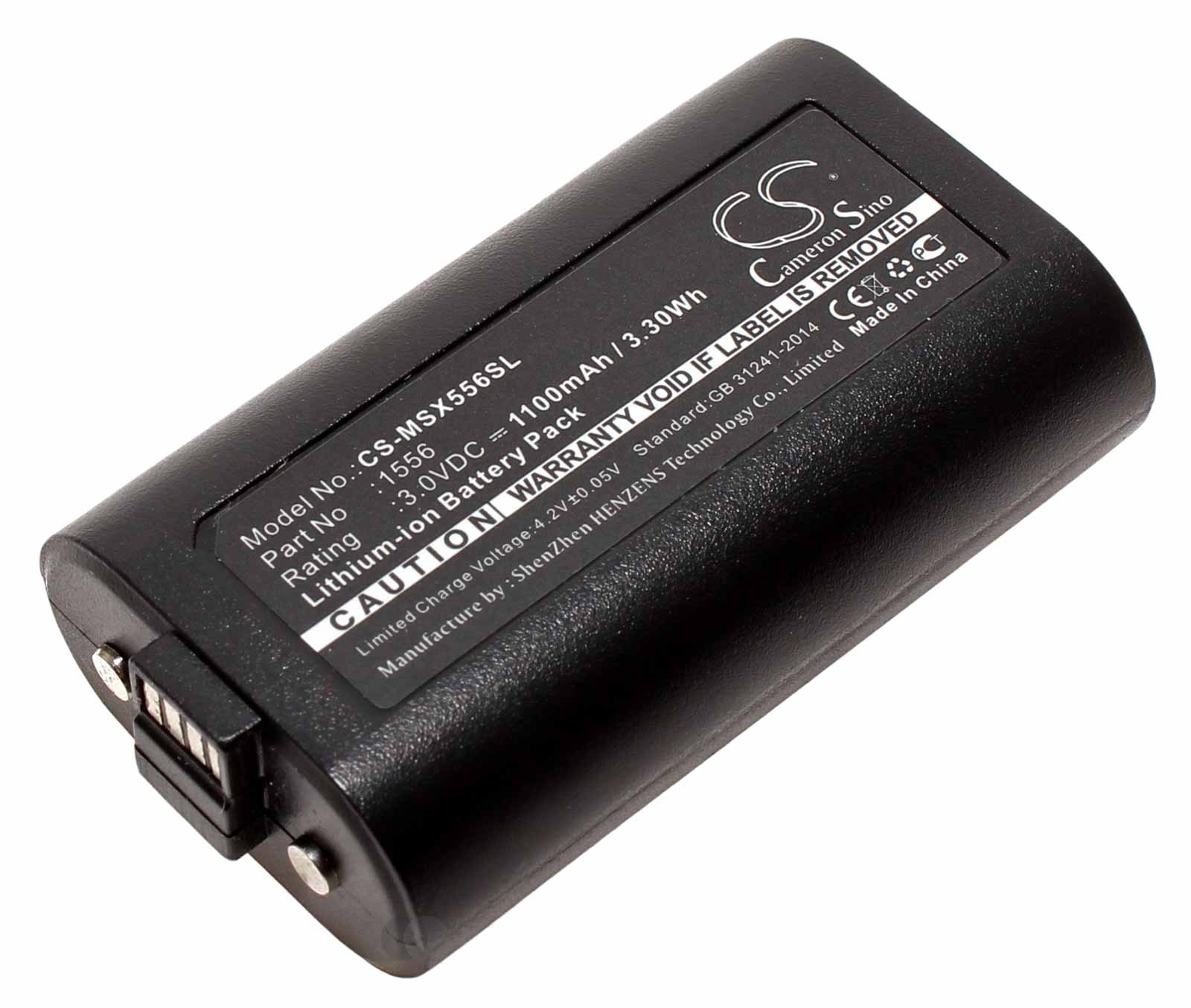 Alternativer Lithium-Ionen Akku für Microsoft Xbox One Wireless Controller mit 3 Volt und 1100mAh Kapazität, ersetzt den original Akku 1556