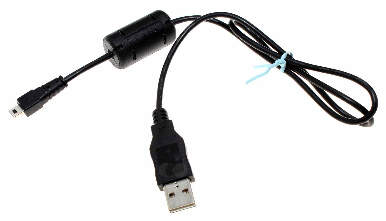 50cm Panasonic K1HY08YY0025 USB-Kabel für Digitalkameras, Casio Exilim, Fujifilm FinePix, Nikon CoolPix, Panasonic Lumix u.a.