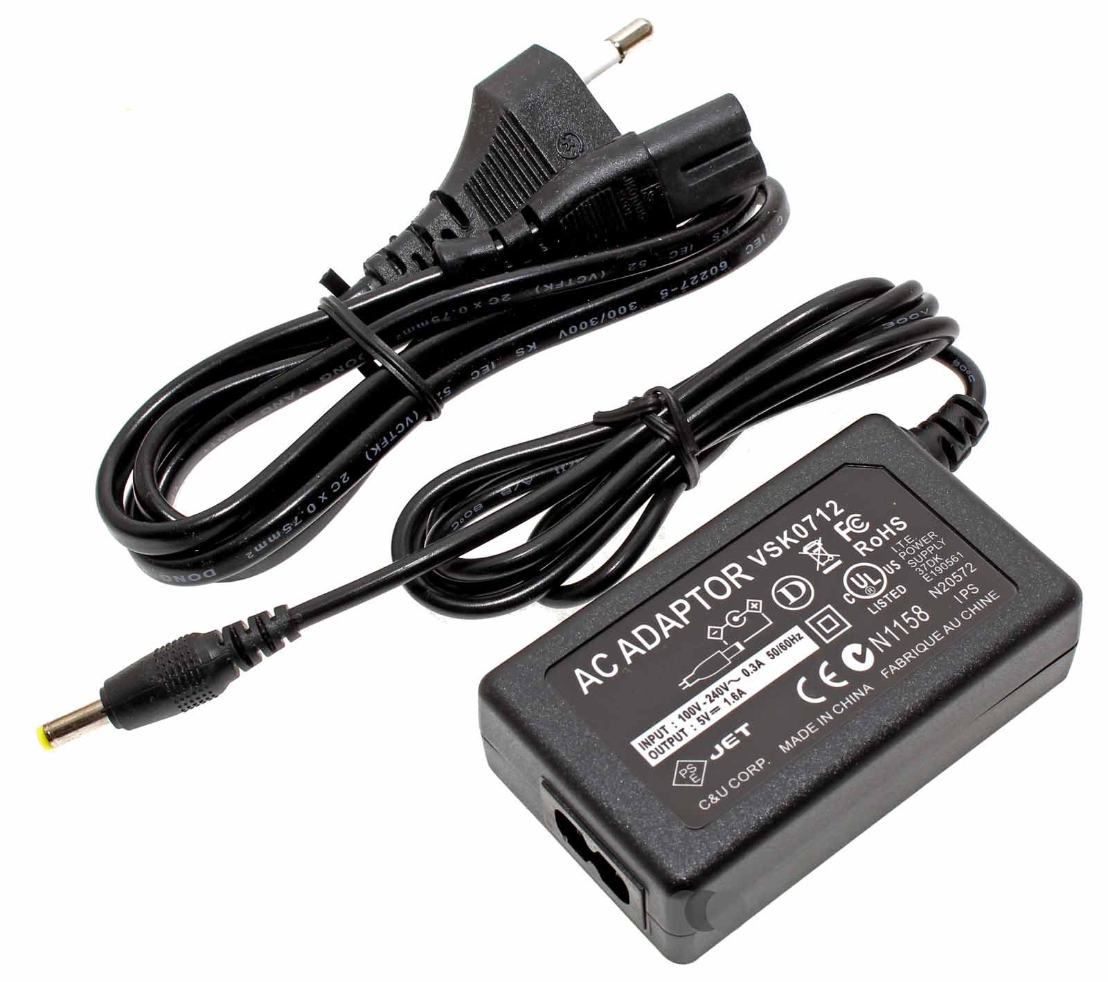 NETZTEIL-ADAPTER FÜR Panasonic HDC-SD66 SDR-S7 SDR-S15 