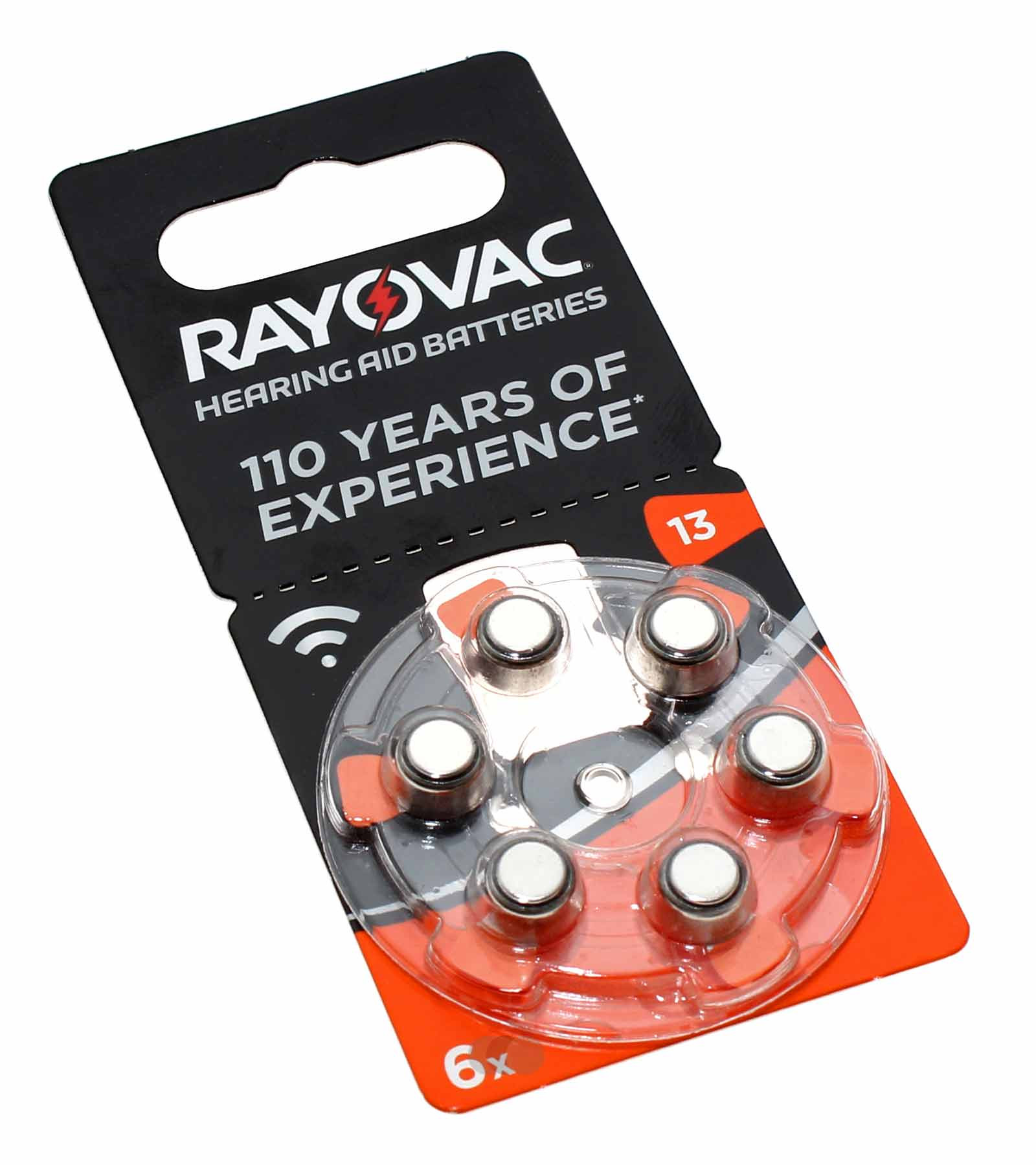 Rayovac Acoustic Spezial Hörgeräte, hearing aid, Knopfzellen, Batterien Typ 13, PR48, Zink-Luft