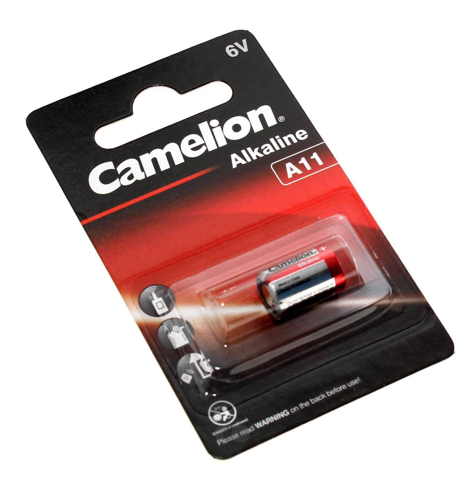 6V Camelion A11 Alkaline Remote Control Fernbedienung Batterie, 38mAh, wie LR11A, E11A, G11A, V11A