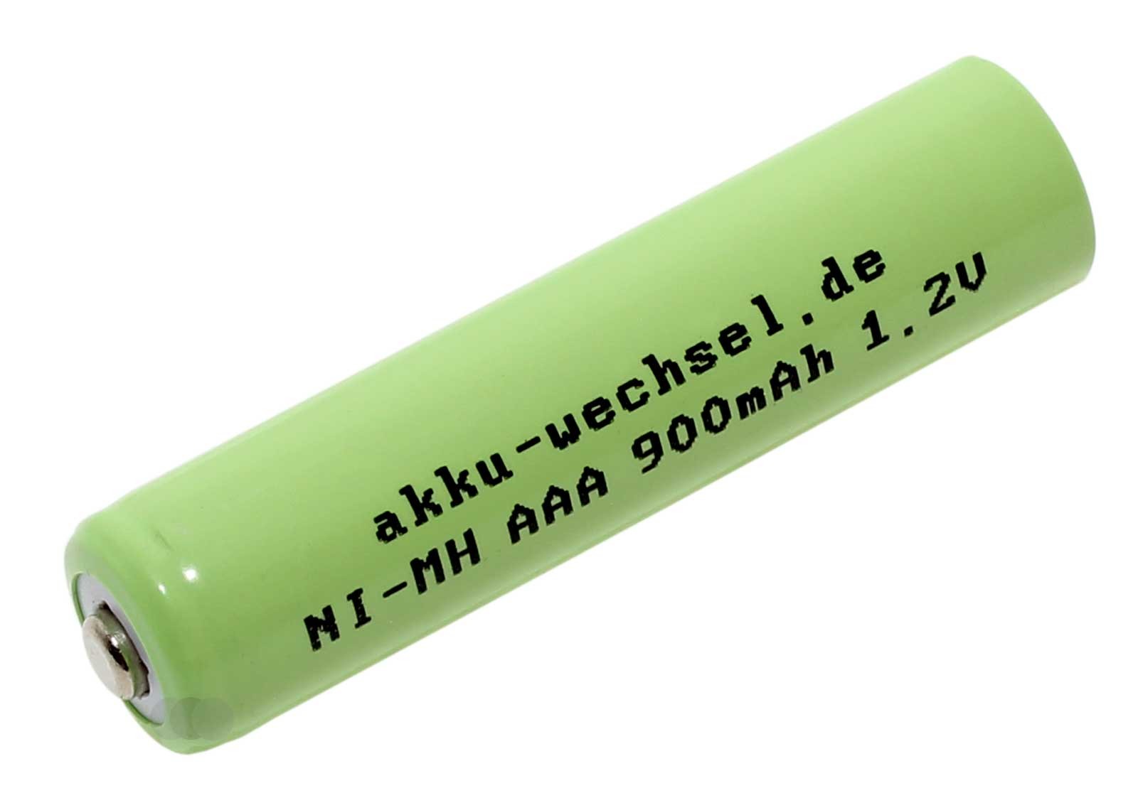 1,2V Akku AAA Micro HR03 Ni-Mh, 900mAh von akku-wechsel.de