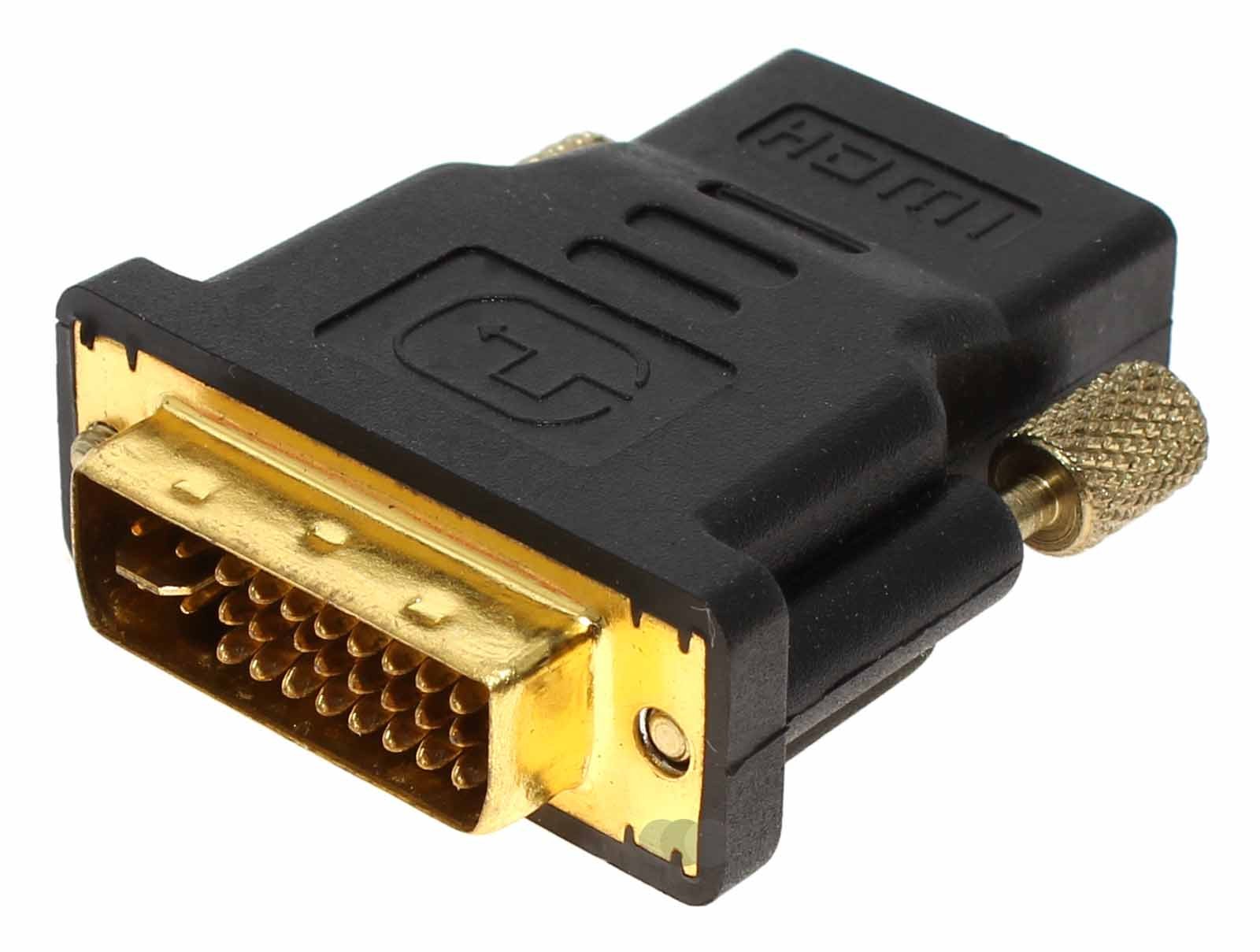 HDMI A-Buchse auf DVI-Stecker Adapter Kupplung 