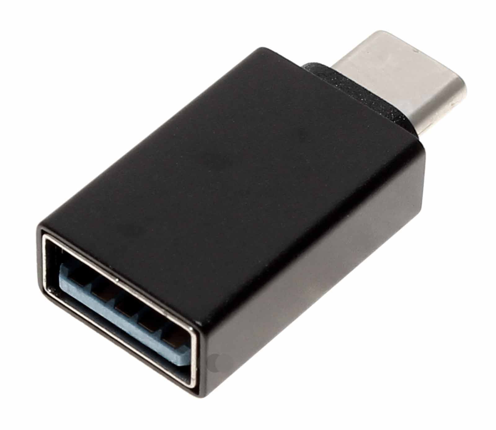 Adapter Slim USB Type C (USB-C) Stecker auf USB-A 3.0 Buchse, OTG Support