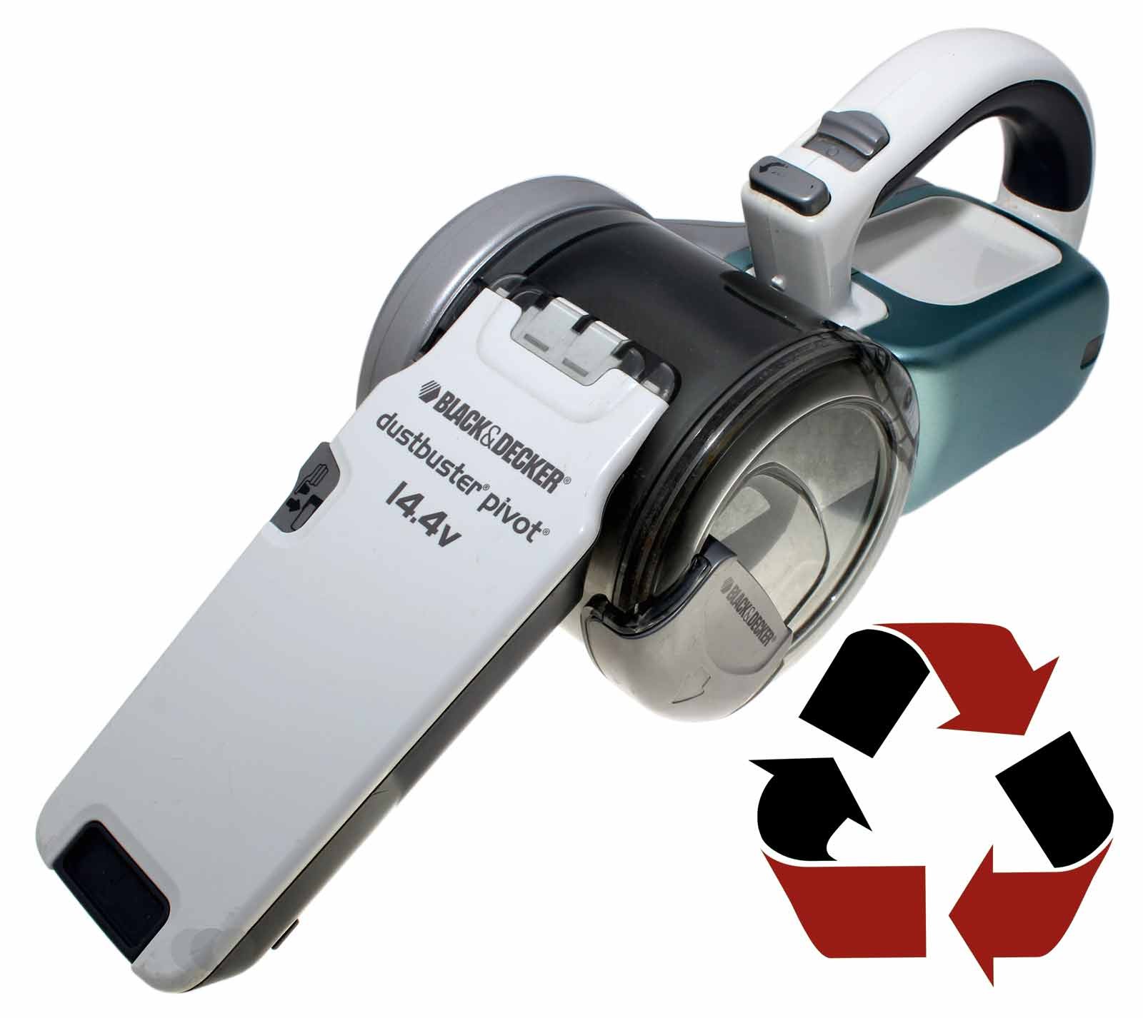 Akku Wechsel Bei Black Decker Dustbuster Pivot Pv1425n Akku